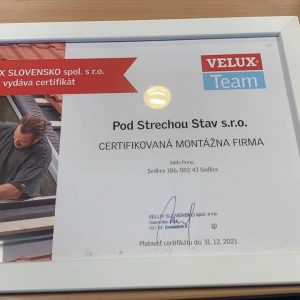 Realizácie strešných okien VELUX