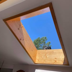 Výmena starých strešných okien VELUX M 04