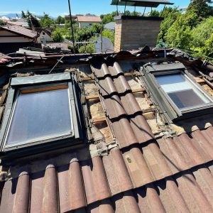 Výmena starých strešných okien VELUX M 04