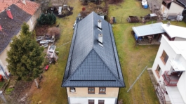Rekonštrukcia strechy a výmena strešnej krytiny na dome v Sedliciach